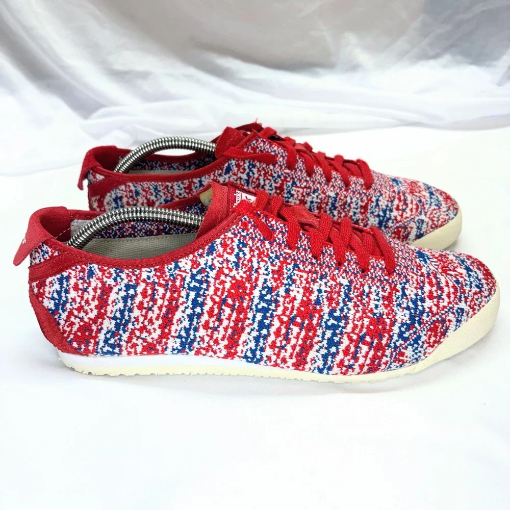 Onitsuka Tiger Mexico 66 Sneakers Mens US‎ 10 EU 44 Red White Blue Running Shoes